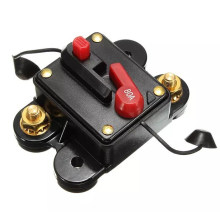 Disjoncteur en ligne automatique de fusible de bateau de système audio de voiture réinitialisable de CC 12V 80A AMP